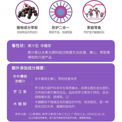 爱奇氏allkidz益生菌接骨木莓天然滴液剂/缓解感冒发热提高抵抗力 商品图2