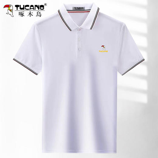 TZW-男士短袖polo衫棉质休闲翻领t恤 商品图9