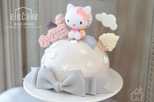 优雅甜心KITTY蛋糕 商品图1