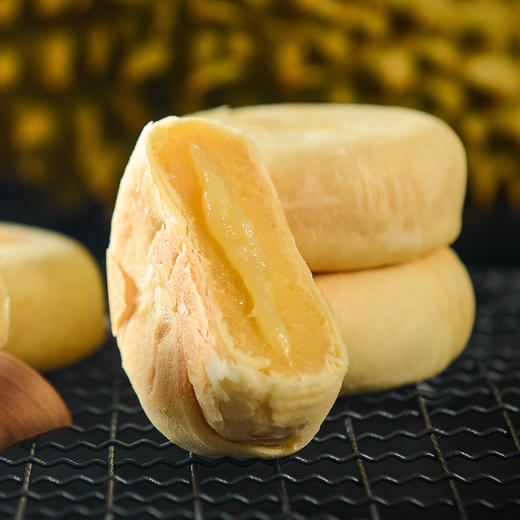 【3500金币兑换】联系客服兑换（每人限换1个名额）｜广东 • 流心榴莲饼 拒绝榴莲香精  精选马来西亚猫山王榴莲 口感软糯香甜 商品图2