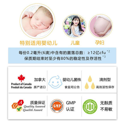 加拿大爱奇氏益生菌BB-12滴液10ml 商品图2