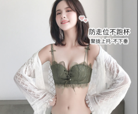 单件少女性感上装美背内衣女学生无钢圈调整型加厚秋冬聚拢文胸