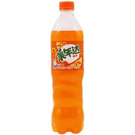 美年达橙味汽水500ml