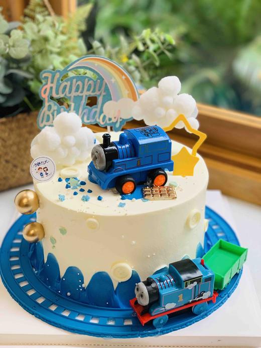 托马斯小火车奶油蛋糕 下单前请仔细阅读商品详情 商品图0