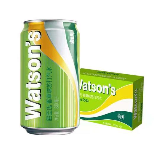 Watsons屈臣氏香草苏打水330ml 商品图0