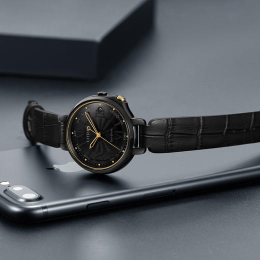 西铁城日本官方正品光动能蓝牙休闲商务百周年纪念款女表EE4058-19E 商品图2