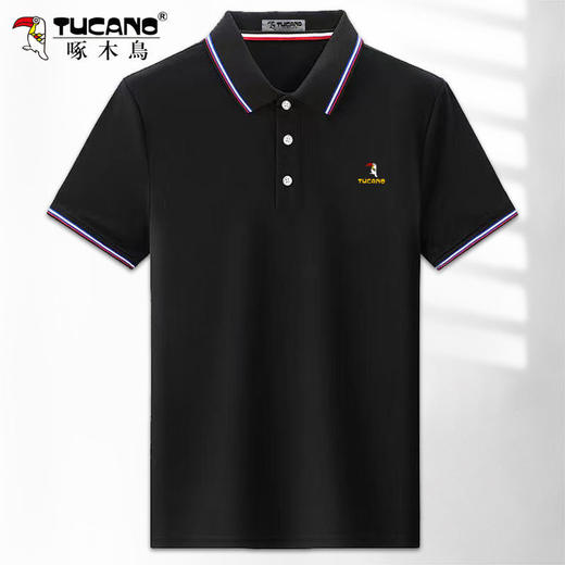 TZW-男士短袖polo衫棉质休闲翻领t恤 商品图8