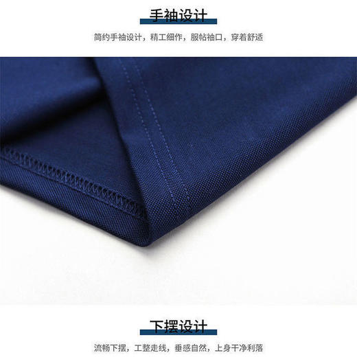 TZW-男士短袖polo衫棉质休闲翻领t恤 商品图2