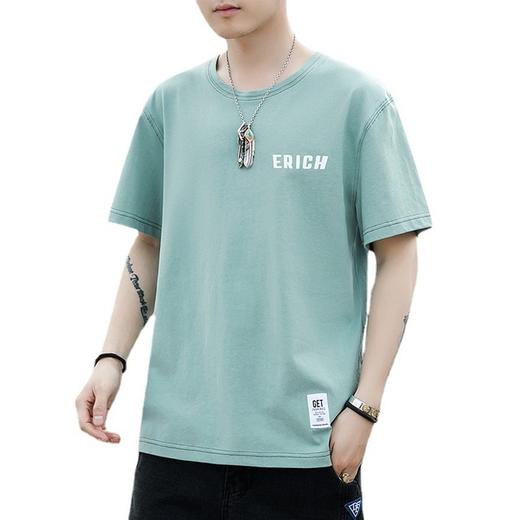 【服饰鞋包】男士韩版时尚纯棉短袖t恤男宽松休闲体恤潮牌半袖t恤 商品图4