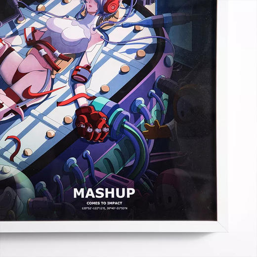 收藏系列《“情人节”解构少女》 潮流艺术版画 限量300版  52.5*72.5cm 商品图3