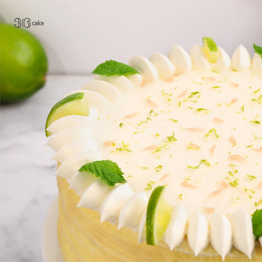 青柠柚子千层，可选6/8英寸 商品图2