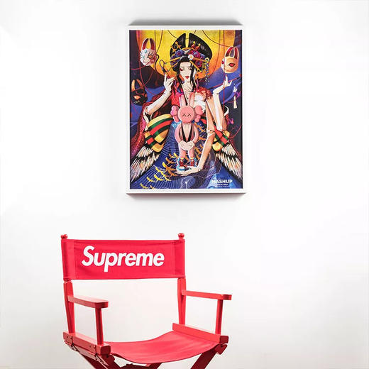 收藏系列《中秋嫦娥-花魁》 潮流艺术版画 限量999版  52.5*72.5cm 商品图1