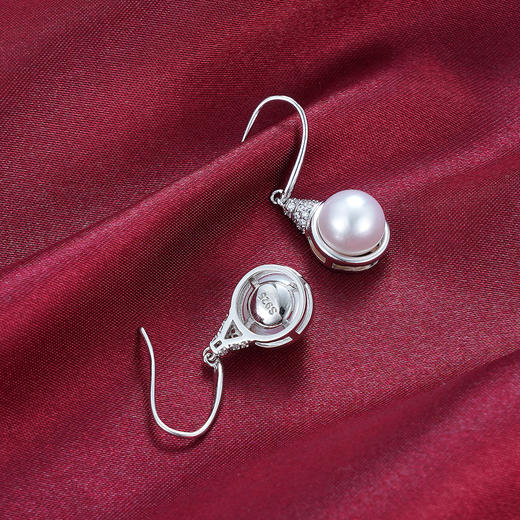 子佩集S925银珍珠耳环【EM2483-XF】2106 商品图1