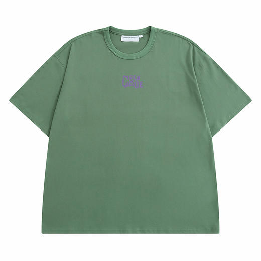 POH「新浪潮」 人像剪贴画圆领复古短袖T恤男潮流街头宽松上衣Tee 商品图4