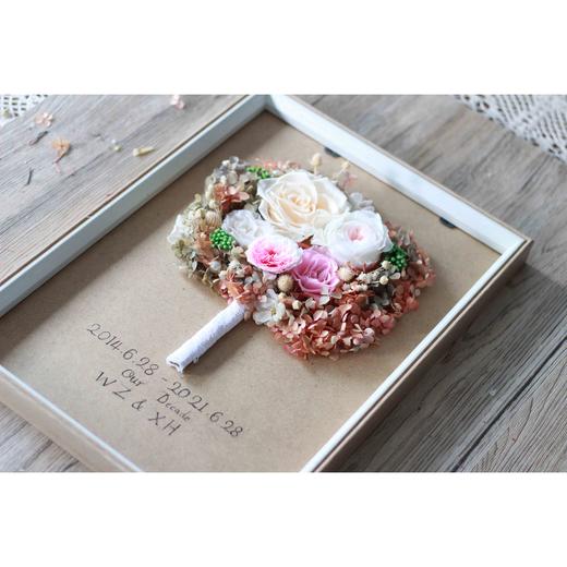 【钟情手捧花永生花相框】（38*29cm） 商品图1