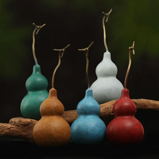 葫芦五行补角  御守铜布局摆件 商品图1