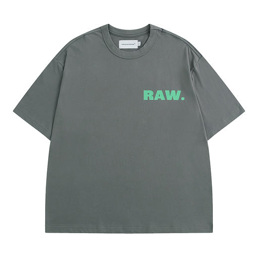 POH「程序拓展员」五色大LOGO印花休闲街头打底宽松短袖T恤男潮流 商品图4