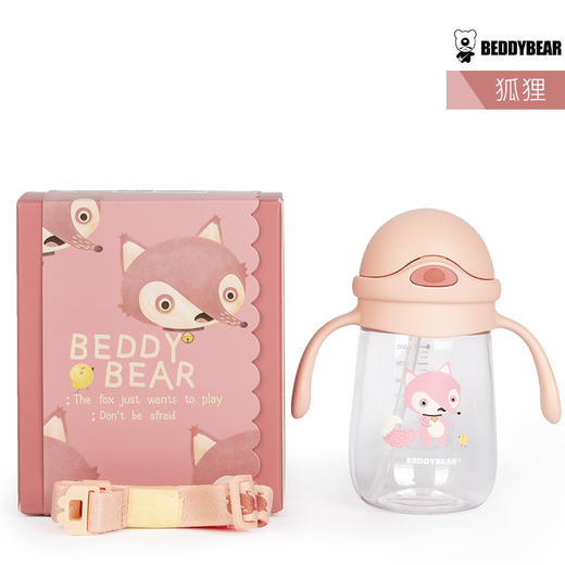 杯具熊儿童水杯吸管杯宝宝幼儿园防摔婴儿夏季便携水壶 商品图3