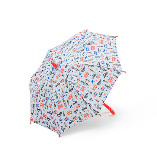 FULTON富尔顿英国进口儿童透明雨伞抗风女王御用透明长柄伞 商品图2