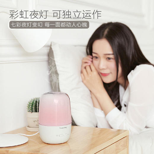 卡蛙迷迭香精油香薰机 家用卧室助眠迷你空气净化加湿器（不支持无理由退换）[福利品] 商品图2