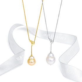 福禄系列【双福禄】海水珍珠项链