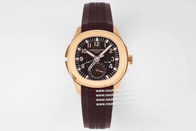 每一次选择都是一次超前的勇气ZF勇攀高峰 成功还原百达翡丽Aquanaut系列5164A-001腕表具现代感、国际感的两地时间复杂功能，更符合年轻世代的品味与需求【表壳】40.8MM表径