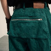 POH 古着感做旧宽松直筒阔腿裤子街头休闲垂坠感灯芯绒国潮长裤男 商品缩略图2