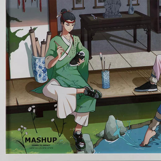 收藏系列《江南百景图》 潮流艺术版画 限量300版  52.5*72.5cm 商品图3