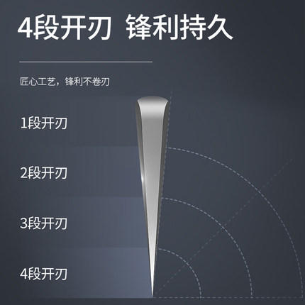 华帝红黑系列刀具三件套K623 商品图2