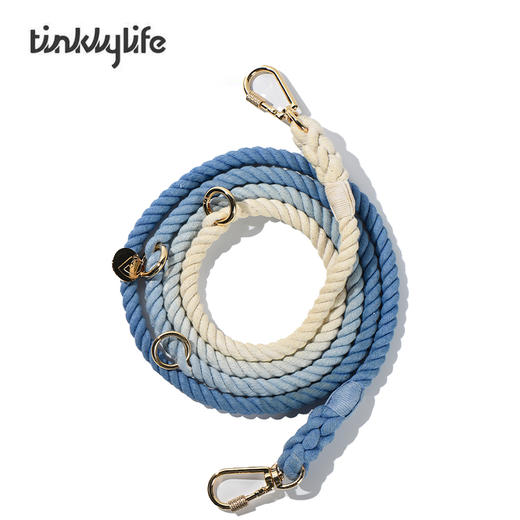 Tinklylife 彩虹渐变多功能腰牵牵引绳 商品图7