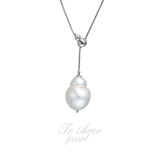 福禄系列【双福禄】海水珍珠项链 商品图4