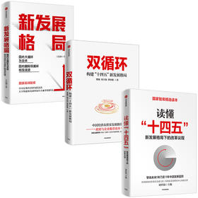 读懂十四五+双循环+新发展格局 套装3册 刘世锦 樊纲 王昌林 著 国内大循环国家智库 经济理论 中信