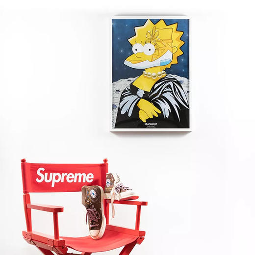 收藏系列《辛普森×蒙娜丽莎》 潮流艺术版画 限量300版  52.5*72.5cm 商品图1