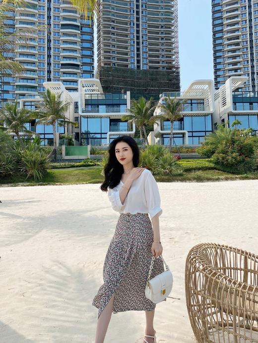 【百图 lulu 定制】【落肩衬衫】科技凉爽柔软  时髦感  休闲感 并存 白衬衫 商品图1