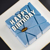 冰淇淋蛋糕-蓝色happy birthday（提前一天预定）SS-c1 商品缩略图0
