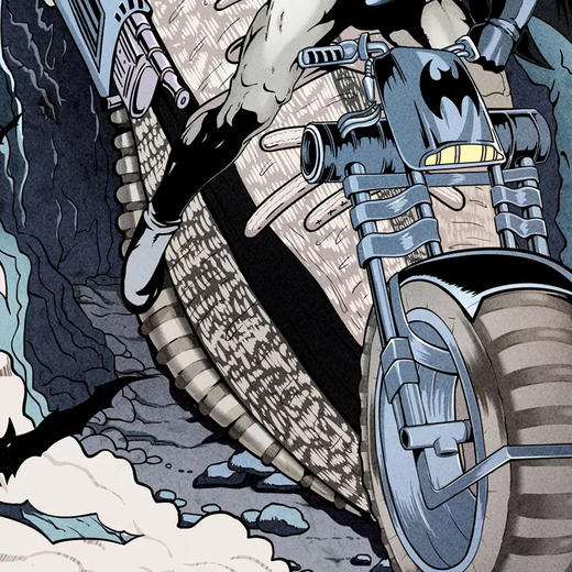 收藏系列《蝙蝠侠》 潮流艺术版画 限量300版  52.5*72.5cm 商品图2