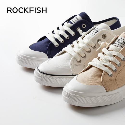 Rockfish【天赋一饼】745懒人休闲百搭不怕湿的帆布鞋懒人款745半拖帆布鞋 商品图2