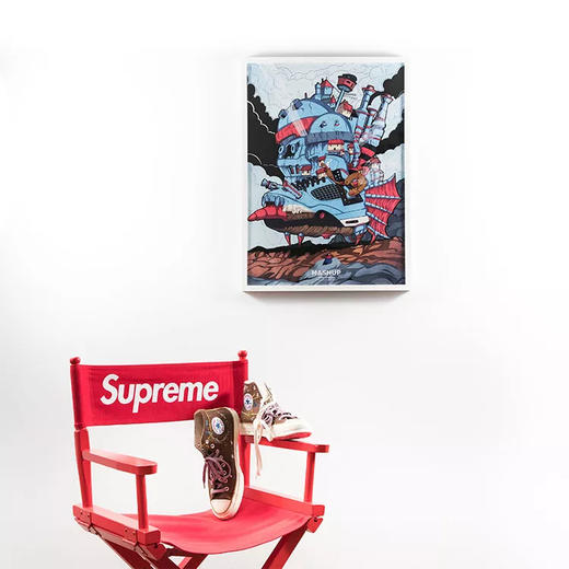 收藏系列《哈尔的移动城堡》 潮流艺术版画 限量300版  52.5*72.5cm 商品图1