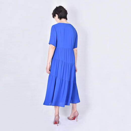 圣三利女装新夏季中长款收腰连衣裙SL2027153 商品图2