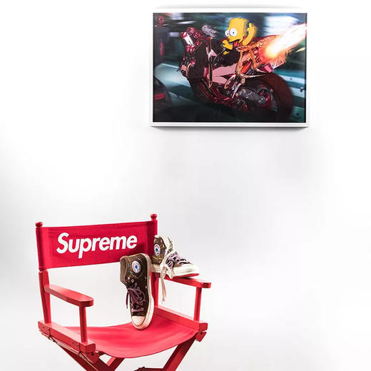 收藏系列《机车少女2》 潮流艺术版画 限量999版 52.5*72.5cm 商品图1