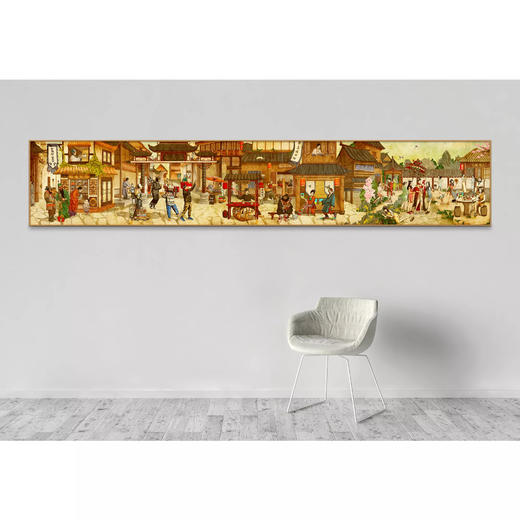 收藏系列《四大名著》 潮流艺术版画 限量30版  37*200cm 商品图2