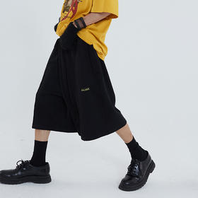 POH「ALIKE」基础街头休闲宽松廓形三色卫裤夏季百搭潮牌短裤男潮