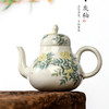 「景德镇茶壶」中式手工草木灰釉功夫茶泡茶壶 手绘花朵茶具壶单壶 商品缩略图1