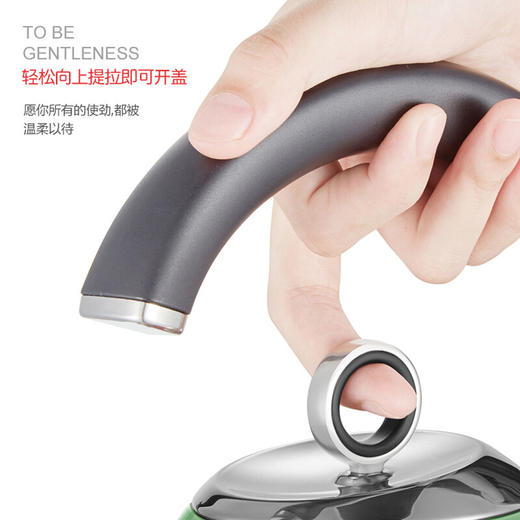 摩飞电器家用电热水壶304不锈钢开水壶大容量烧水壶 商品图2