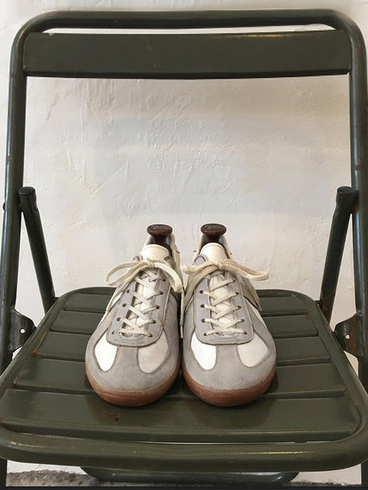 马登经典复古德训鞋男款秋季运动休闲板鞋小白鞋平底训练阿甘鞋子 商品图0