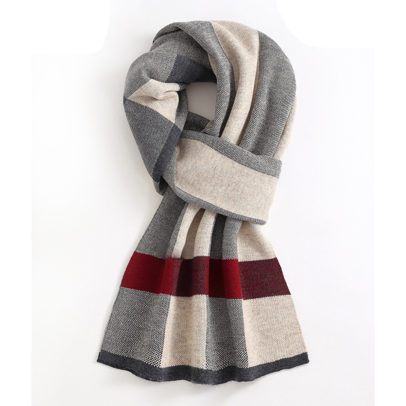 鸣龙经典百搭复古围巾