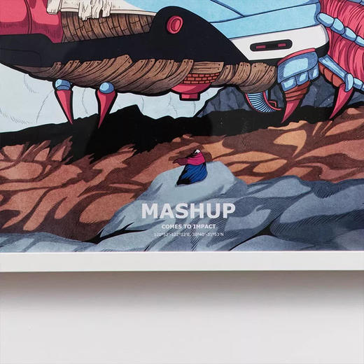 收藏系列《哈尔的移动城堡》 潮流艺术版画 限量300版  52.5*72.5cm 商品图3