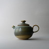 「景德镇蕉叶绿窑变釉小茶壶」手工粗陶球孔壶 家用陶瓷小号泡茶壶 商品缩略图0