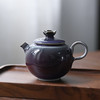 「景德镇手工钧瓷小茶壶」高温原矿窑变釉 白瓷球孔茶壶 家用陶瓷泡茶小壶 商品缩略图2