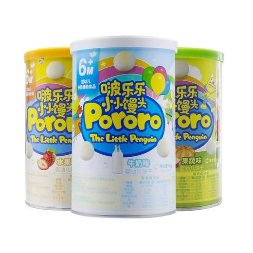 啵乐乐婴幼儿小小馒头90g 商品图5